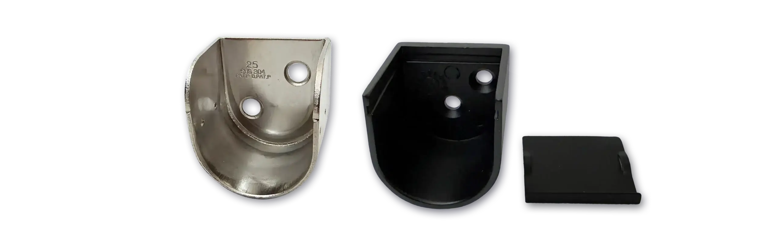 ビス付きブラケット金具