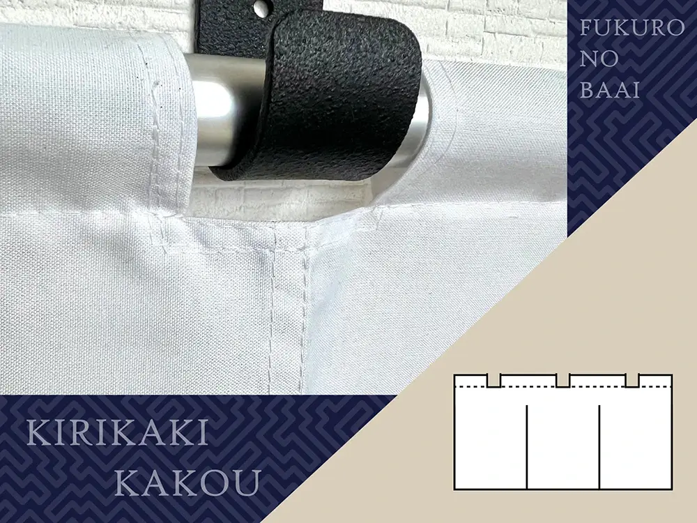 上部切り欠き加工の写真